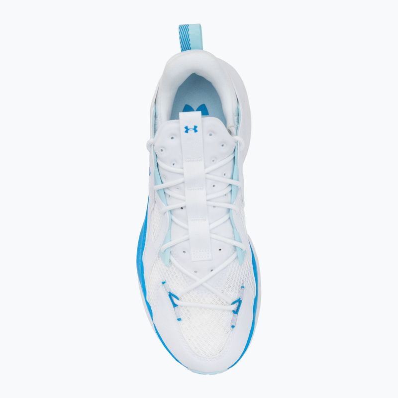 Buty Under Armour Infinite MVMNT SE white/stream/electric blue 5