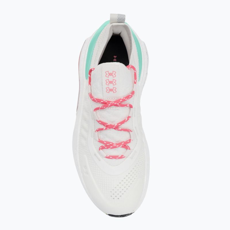 Buty damskie Under Armour Phantom 4 White quartz/comet green/super pink 5