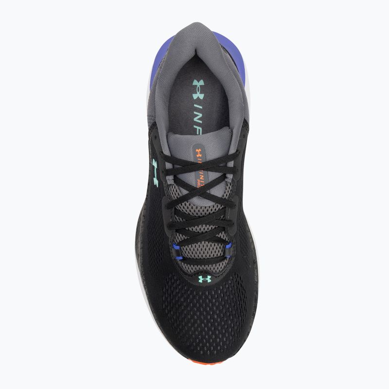 Buty do biegania męskie Under Armour Innfinite Pro 2 black/virtual violet/comet green 5