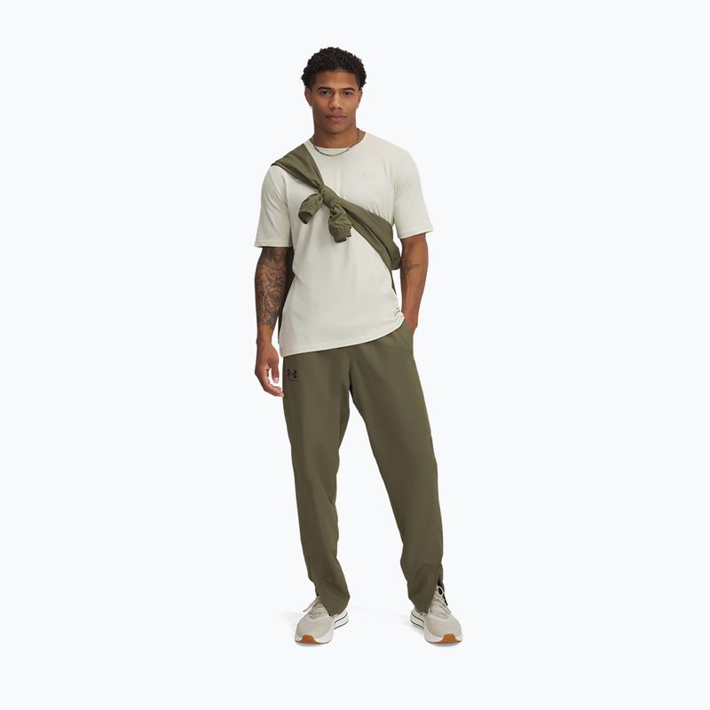 Spodnie treningowe męskie Under Armour Rival Woven Windbreaker Pant marine od green/marine od green/black 2