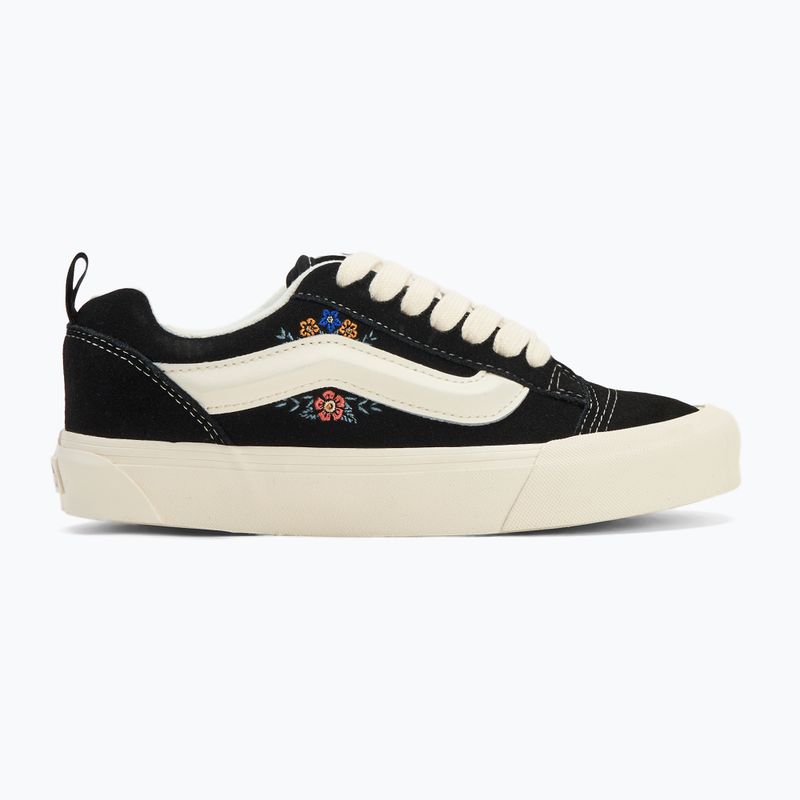Buty damskie Vans Knu Skool black floral 2