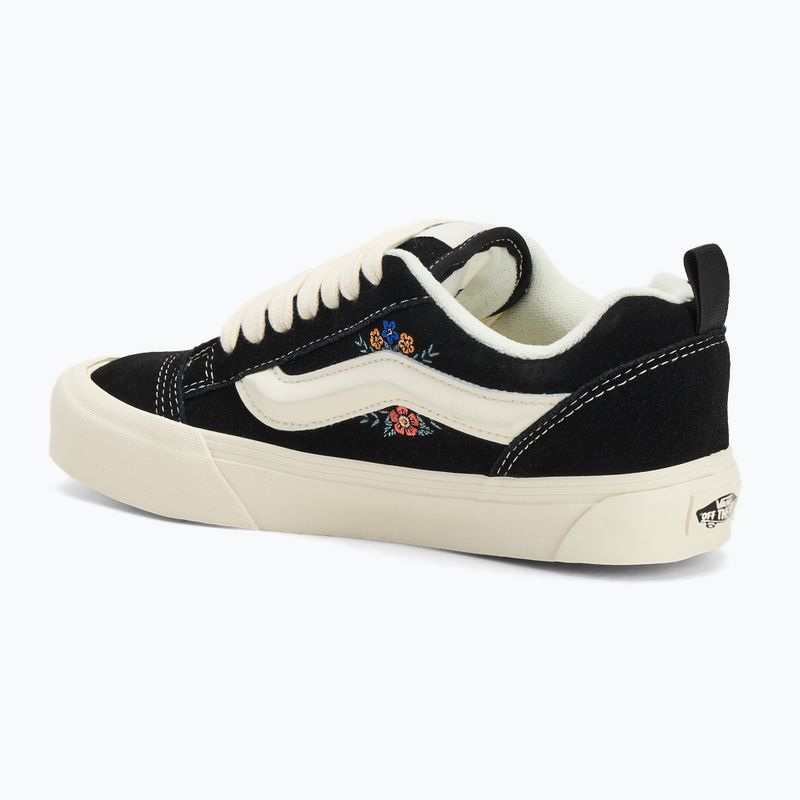 Buty damskie Vans Knu Skool black floral 3
