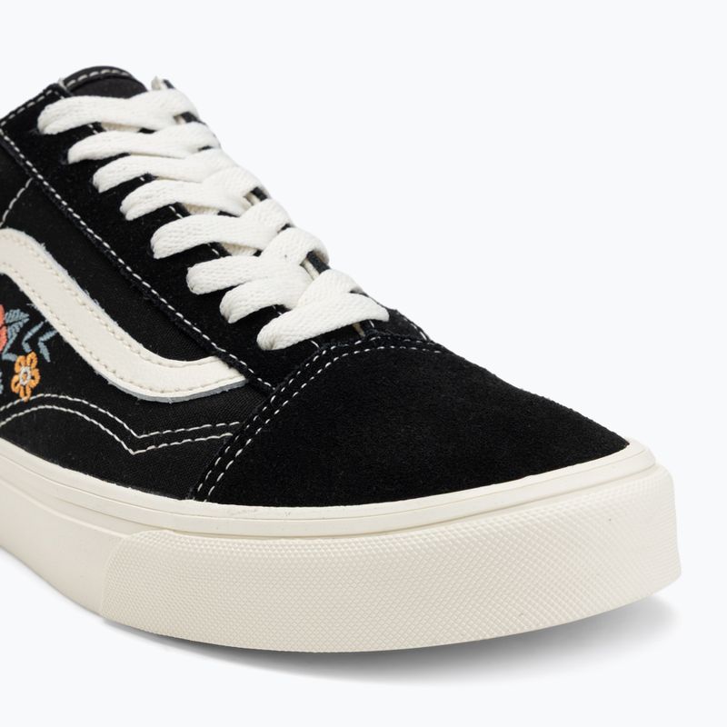 Buty Vans Old Skool black floral 7