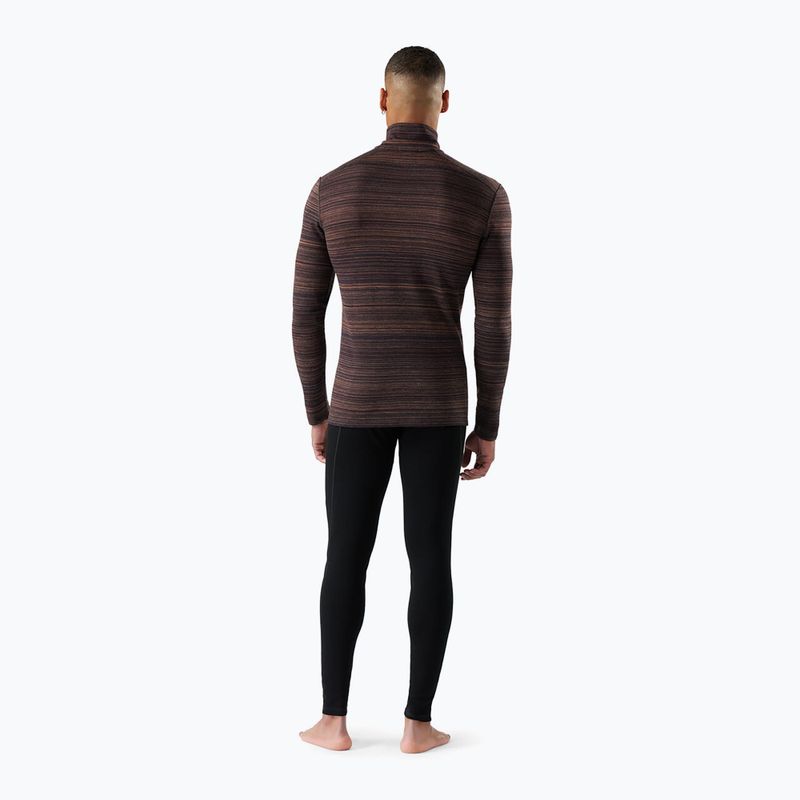 Bluza termoaktywna męska Smartwool Classic Thermal Merino Base Layer 1/4 Zip Boxed mink color shift 2