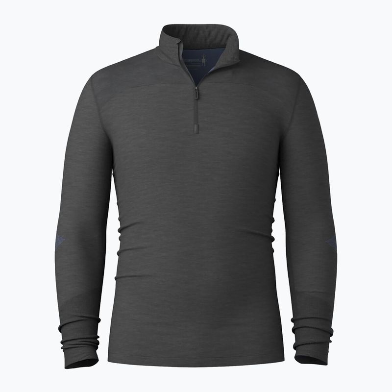 Bluza termoaktywna męska Smartwool Intraknit Thermal Merino Base Layer 1/4 Zip charcoal/nightfall blue 4