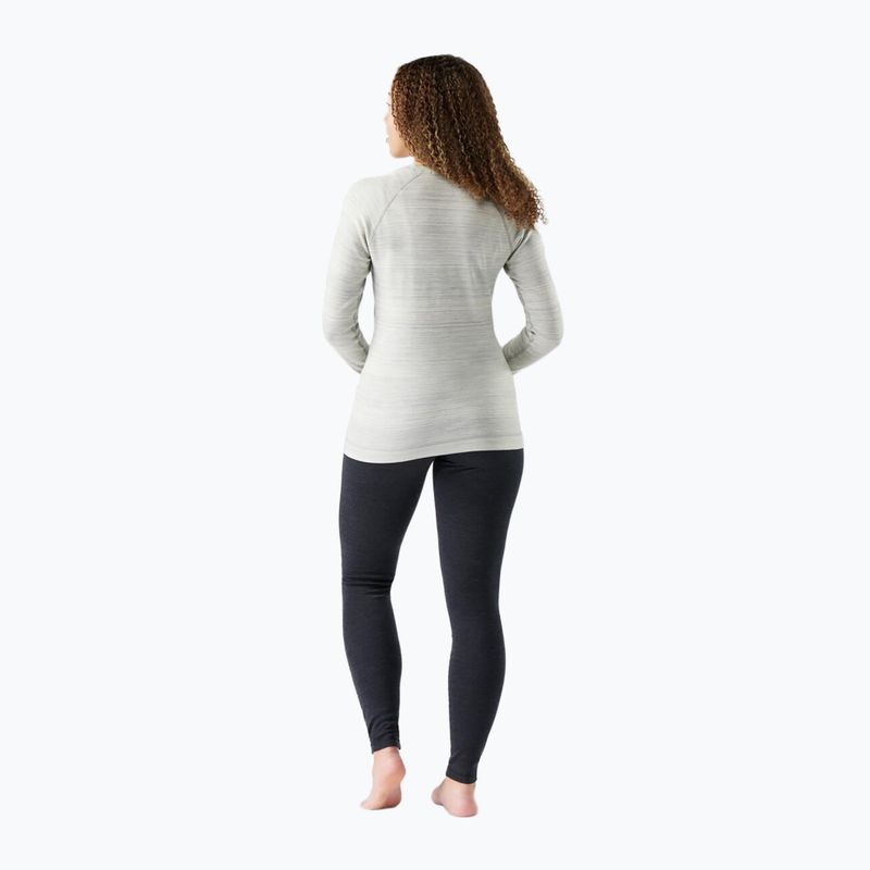 Longsleeve termoaktywny damski Smartwool Merino 250 Baselayer Crew Boxed light gray color shift 2