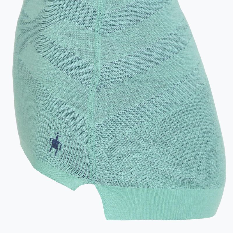 Longsleeve termoaktywny damski Smartwool Intraknit Thermal Merino Baselayer Crew pacific blue/nightfall blue 3