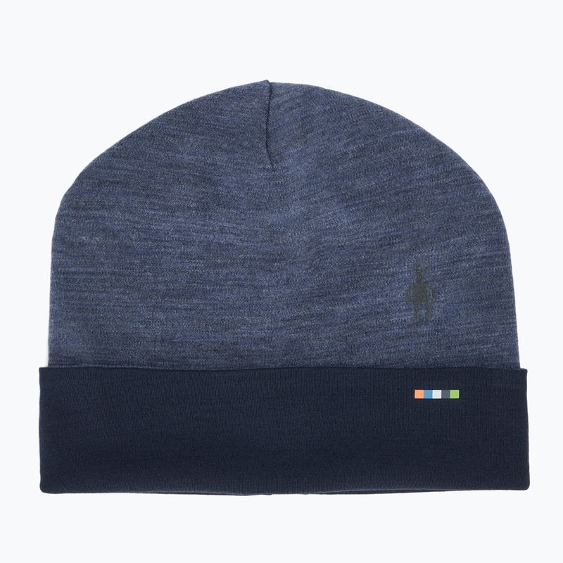 Czapka zimowa Smartwool Merino Reversible Cuffed nightfall blue/deep navy