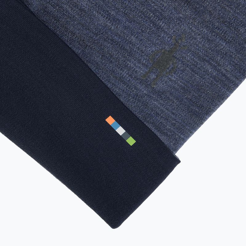 Czapka zimowa Smartwool Merino Reversible Cuffed nightfall blue/deep navy 3
