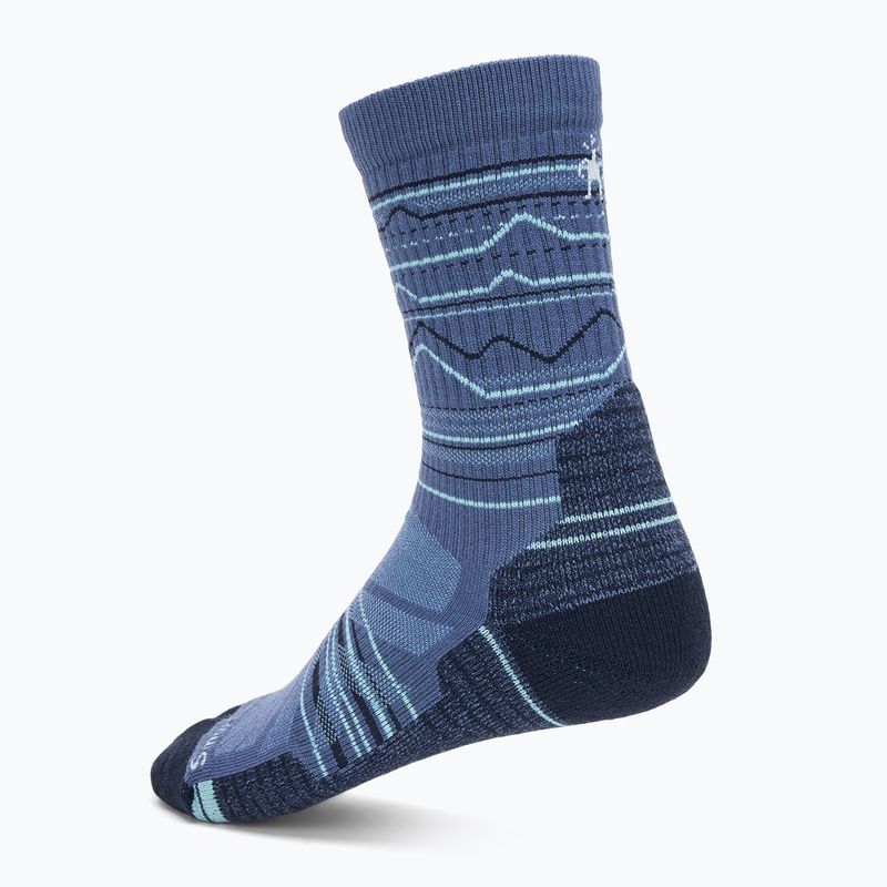 Skarpety Smartwool Hike Light Cushion Mountain Pattern Crew nightfall blue 2