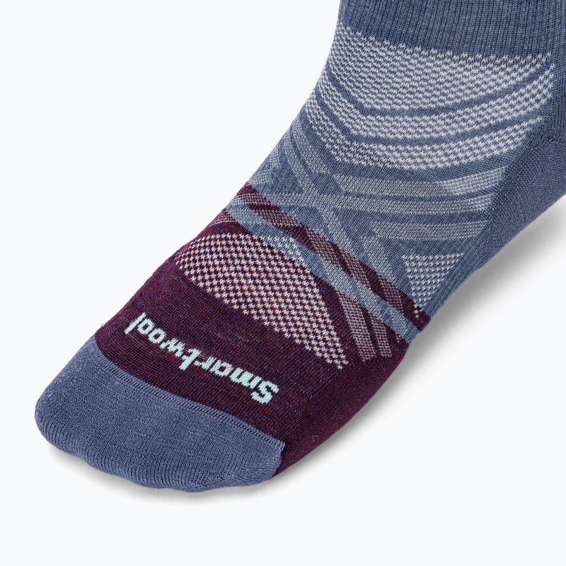 Skarpety narciarskie damskie Smartwool Ski Targeted Cushion Pattern OTC nightfall blue 3