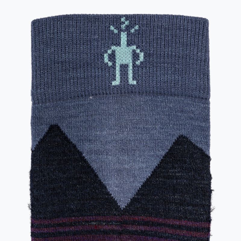 Skarpety narciarskie damskie Smartwool Ski Targeted Cushion Pattern OTC nightfall blue 4