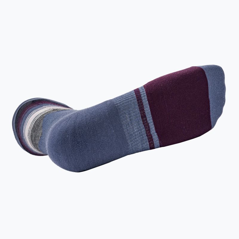 Skarpety narciarskie damskie Smartwool Ski Targeted Cushion Pattern OTC nightfall blue 5