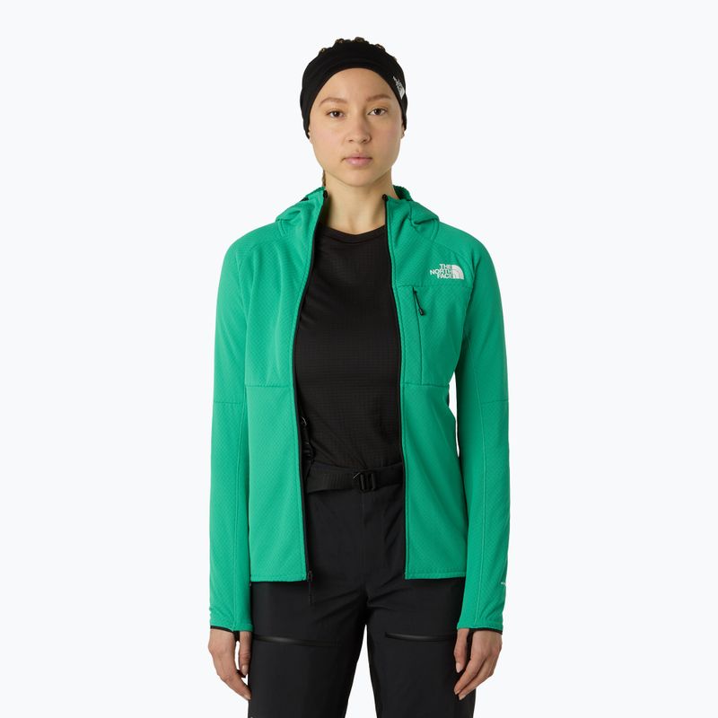 Bluza damska The North Face Summit Futurefleece FZ nebula green 4
