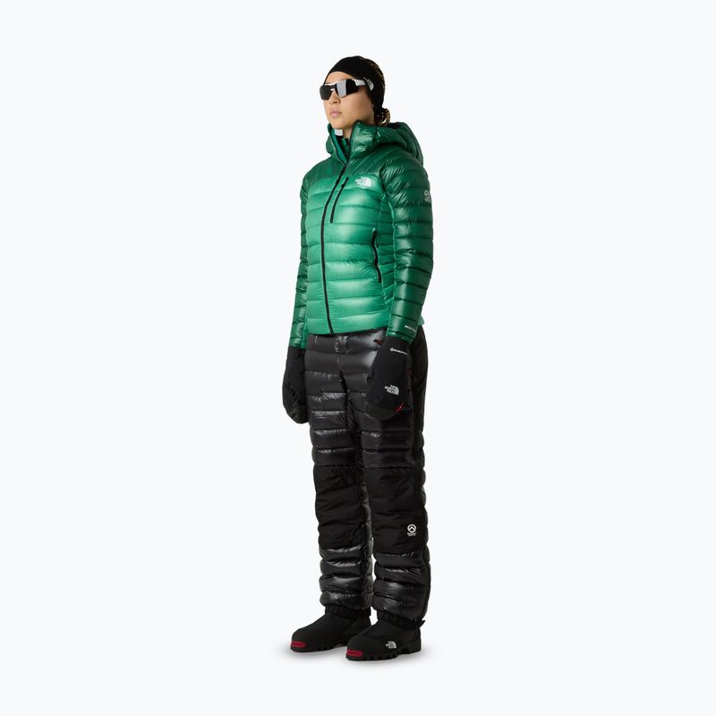 Kurtka puchowa damska The North Face Summit Breithorn Hoodie nebula green/evergreen 2