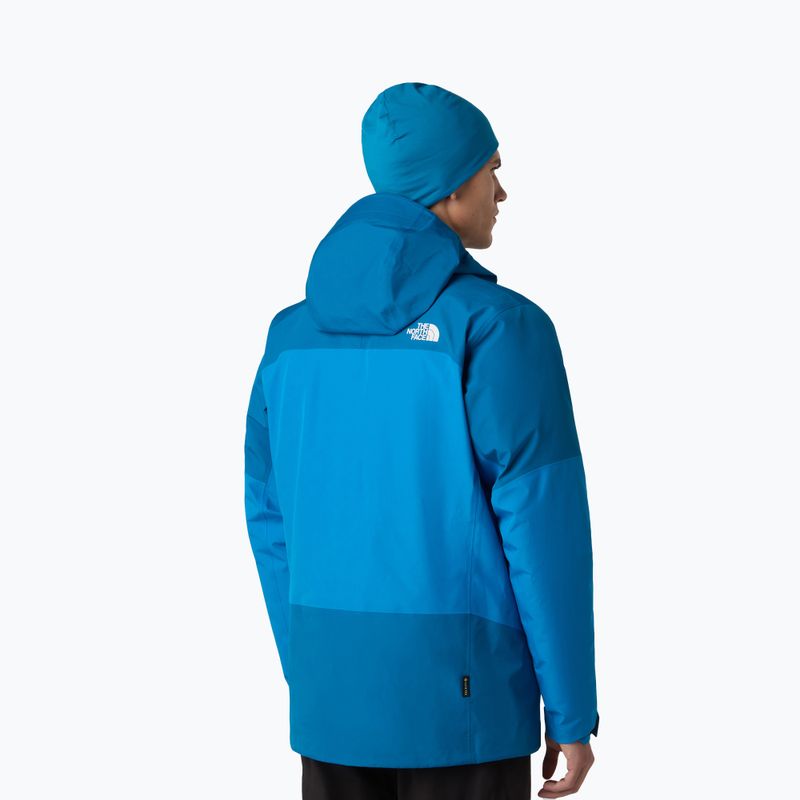 Kurtka przeciwdeszczowa męska The North Face Jazzi 3L Gtx skyline blue/adriatic blue 3
