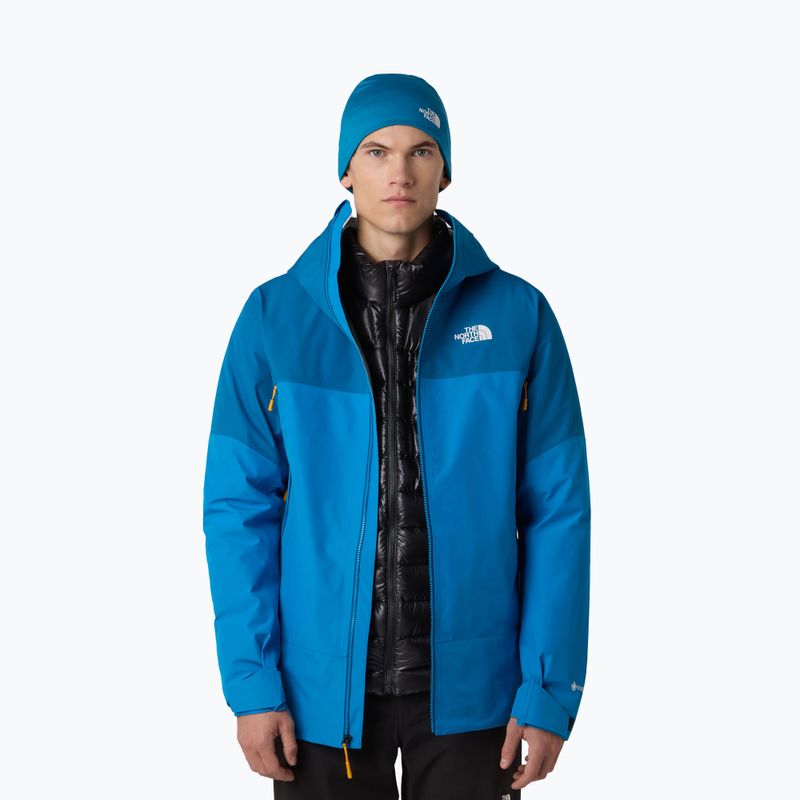 Kurtka przeciwdeszczowa męska The North Face Jazzi 3L Gtx skyline blue/adriatic blue 4