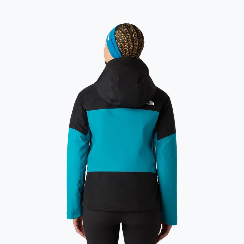 Kurtka przeciwdeszczowa damska The North Face GTX Jazzi deep teal/tnf black 3