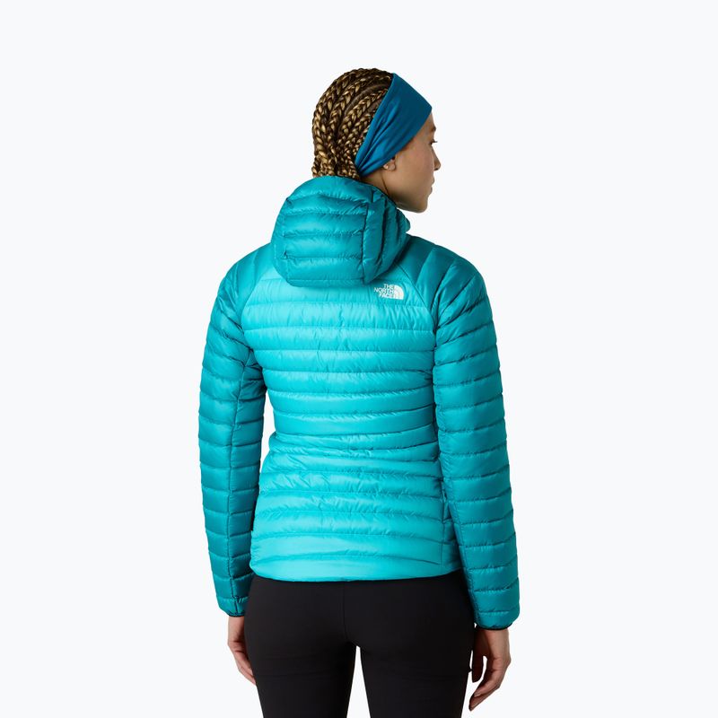 Kurtka puchowa damska The North Face Bettaforca Light Down Hooded galactic blue/deep teal 3