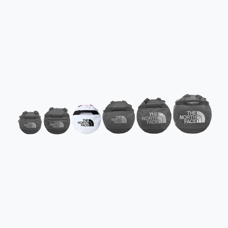 Torba podróżna The North Face Base Camp Duffel M 71 l white/black/elevation red 5
