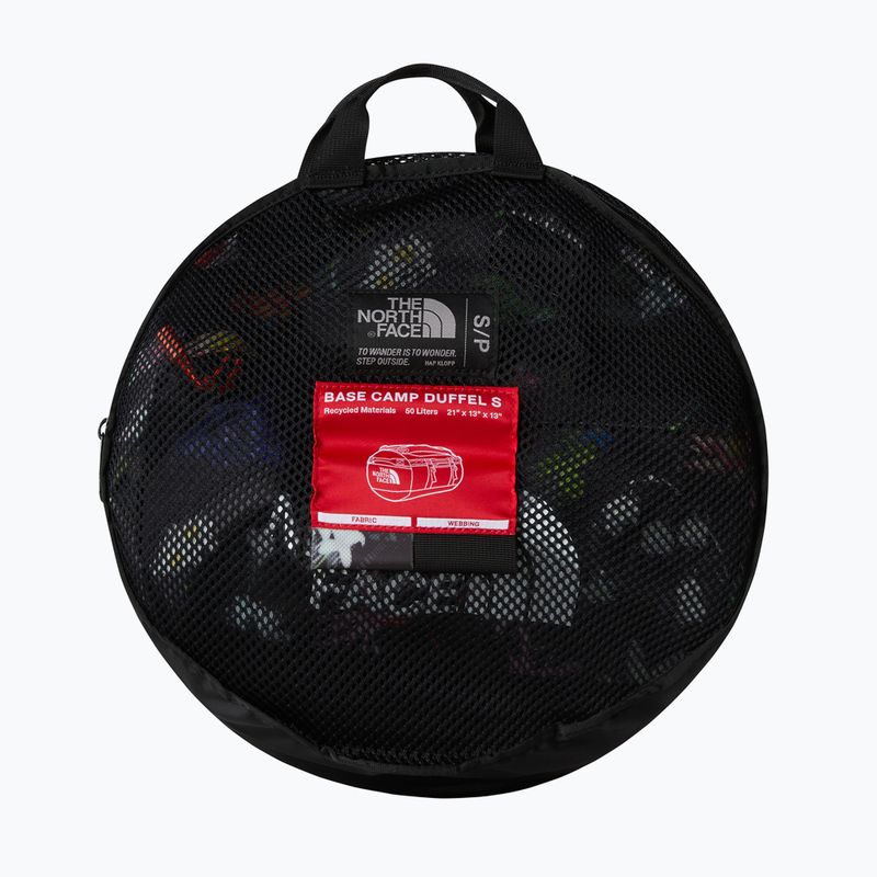 Torba podróżna The North Face Base Camp Duffel S 50 l black alpine floral 2