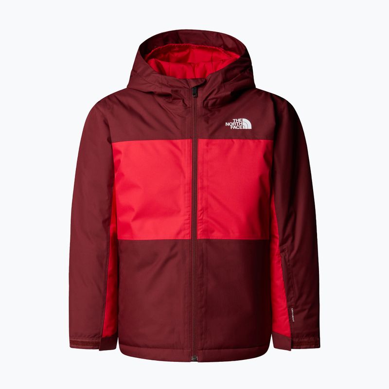 Kurtka narciarska dziecięca The North Face Freedom Insulated sumac/ red 5