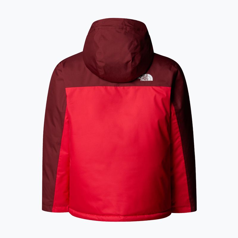 Kurtka narciarska dziecięca The North Face Freedom Insulated sumac/ red 6