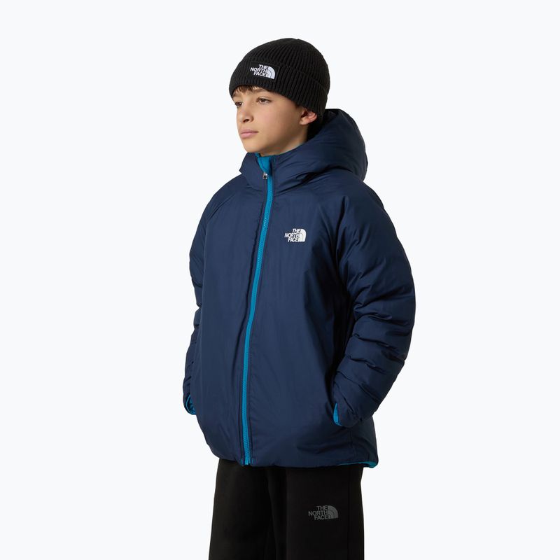 Kurtka ocieplana dziecięca The North Face Reversible Perrito dusk blue 4