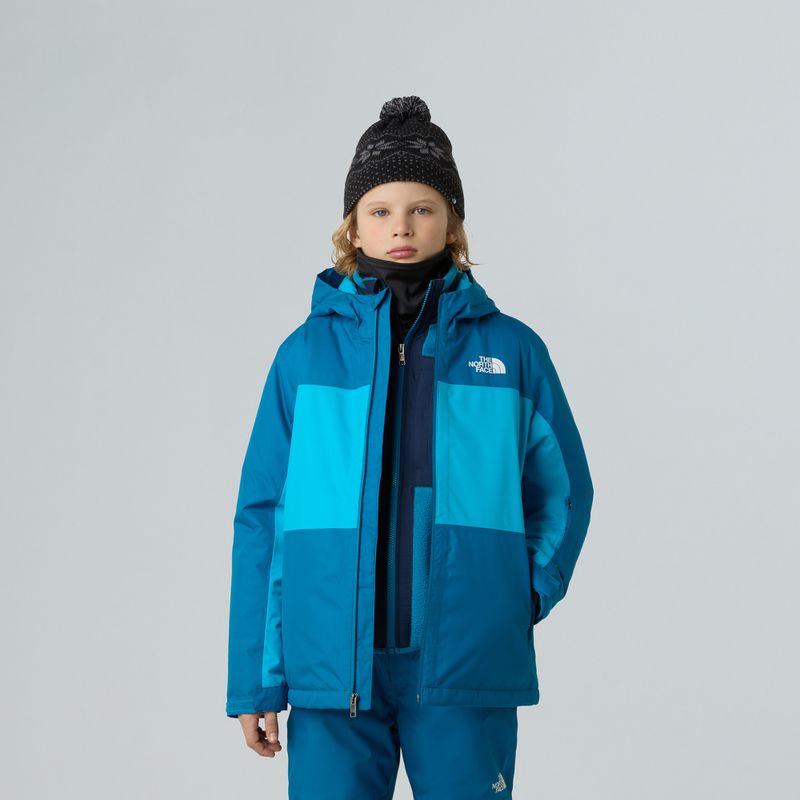 Kurtka narciarska dziecięca The North Face Freedom Insulated dusk blue/meridian blue 4