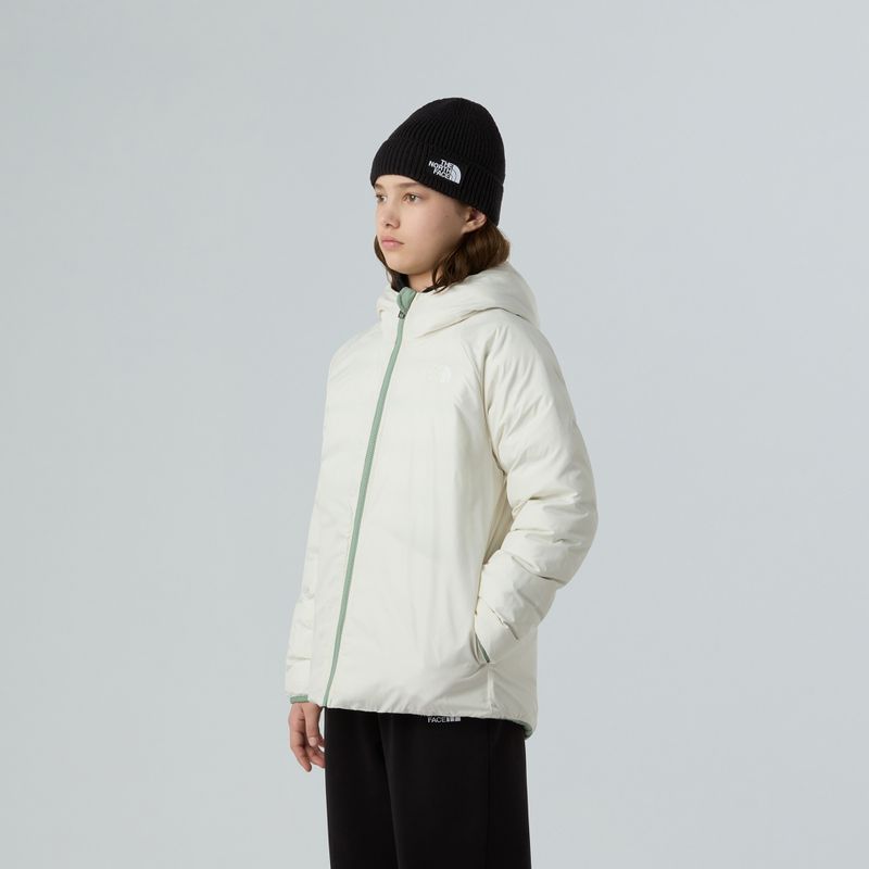 Kurtka ocieplana dziecięca The North Face Reversible Perrito Hooded slate moss 5