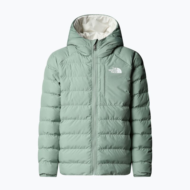 Kurtka ocieplana dziecięca The North Face Reversible Perrito Hooded slate moss 6