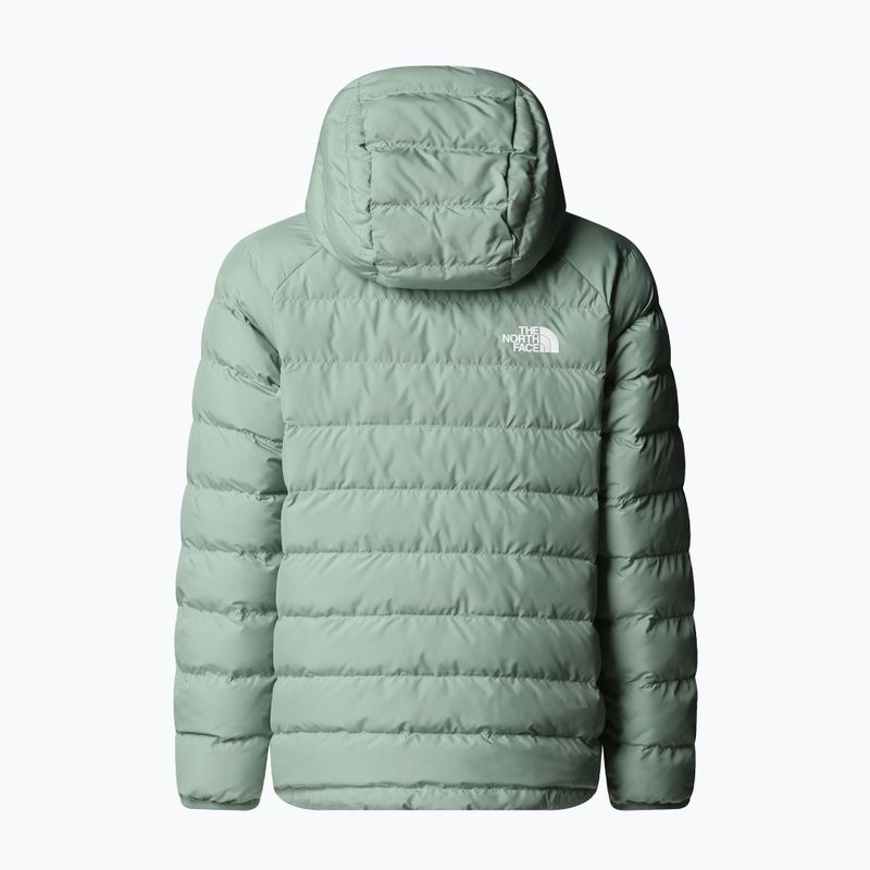 Kurtka ocieplana dziecięca The North Face Reversible Perrito Hooded slate moss 7