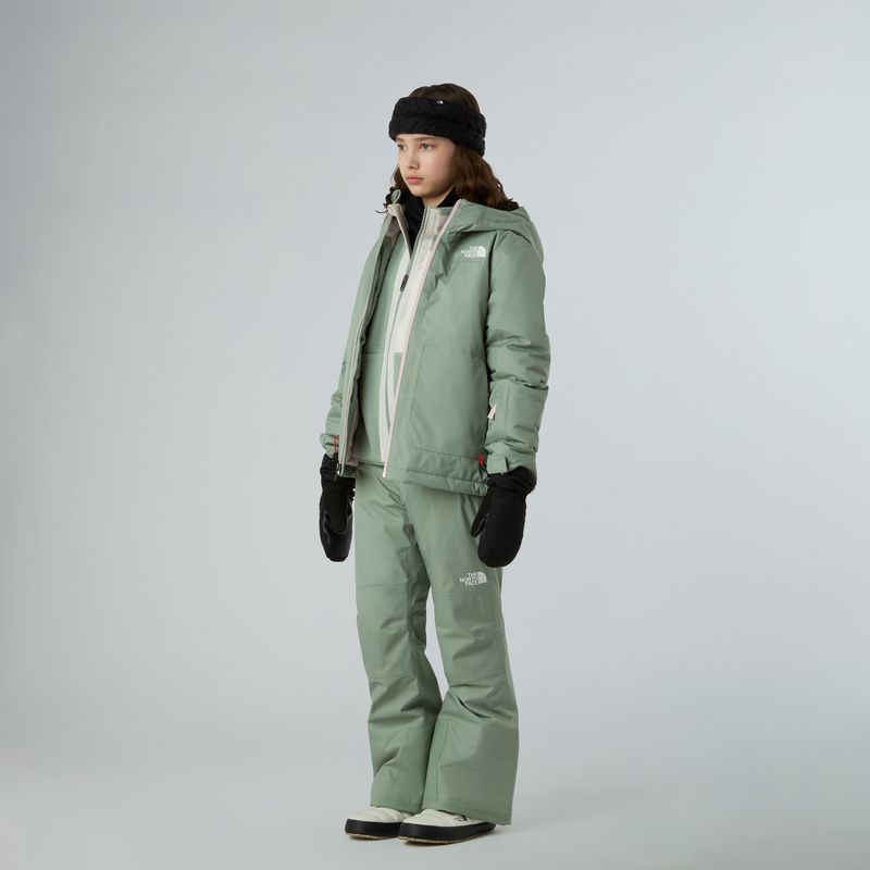 Kurtka narciarska dziecięca The North Face Freedom Insulated slate moss 2