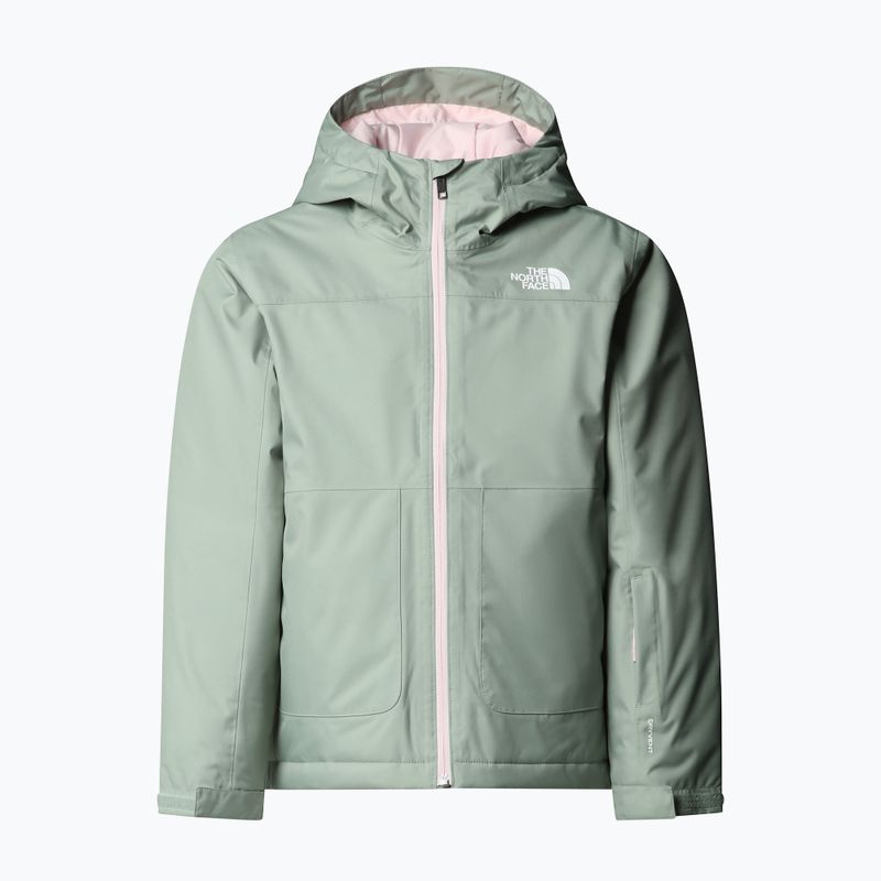 Kurtka narciarska dziecięca The North Face Freedom Insulated slate moss 5