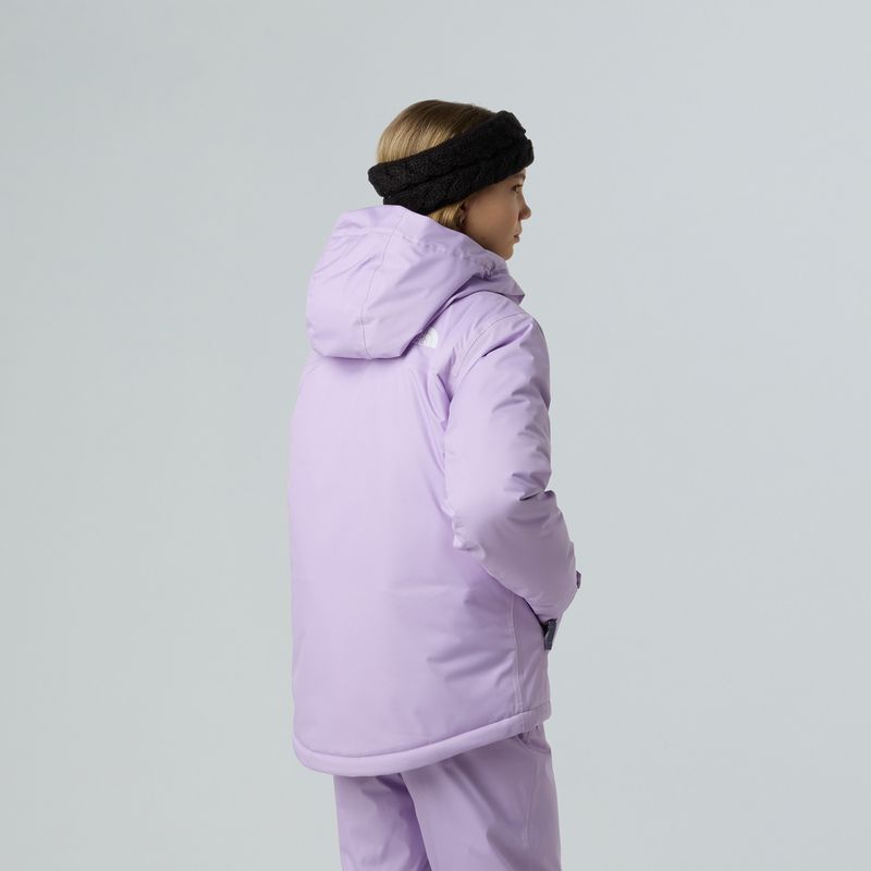 Kurtka narciarska dziecięca The North Face Freedom Insulated lite lilac 3
