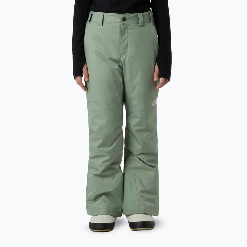 Spodnie narciarskie dziecięce The North Face Freedom Insulated slate moss