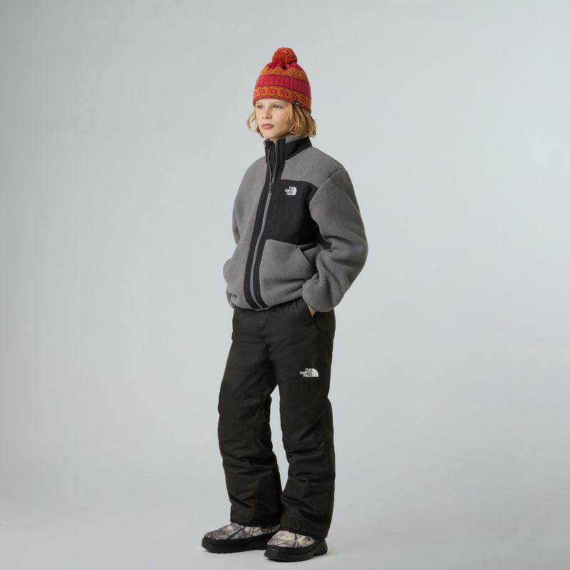 Bluza polarowa dziecięca The North Face Yumiori Full Zip smoked pearl/black 2