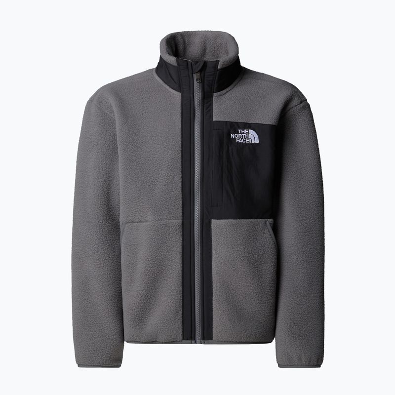 Bluza polarowa dziecięca The North Face Yumiori Full Zip smoked pearl/black 5
