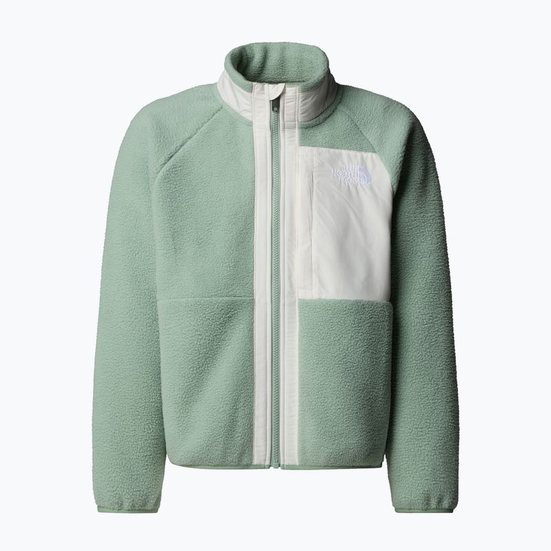 Bluza polarowa dziecięca The North Face Yumiori Full Zip slate moss/white dune 5