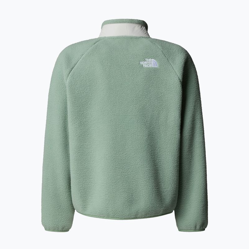 Bluza polarowa dziecięca The North Face Yumiori Full Zip slate moss/white dune 6