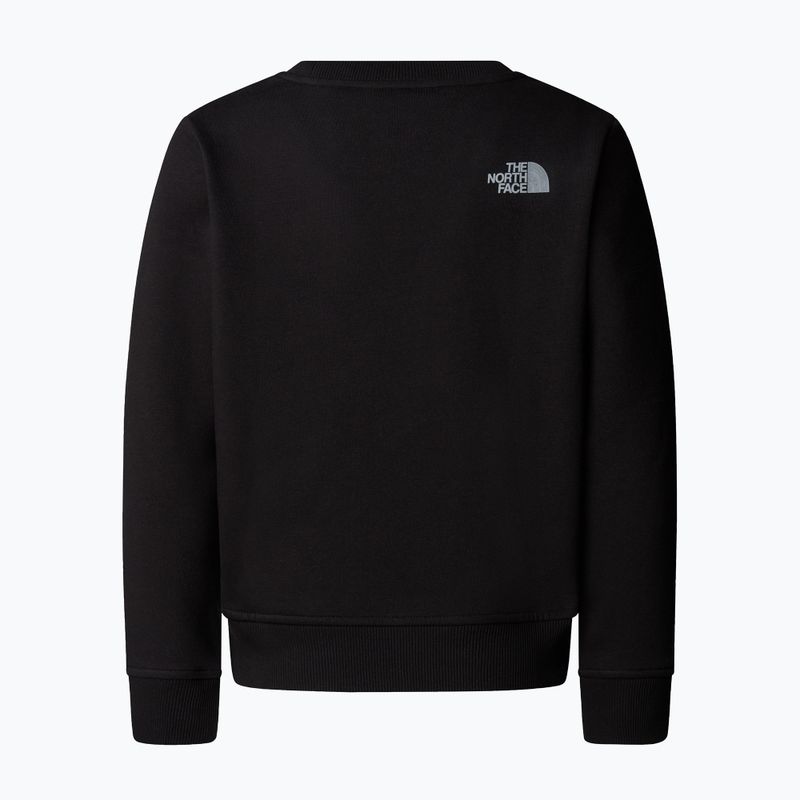 Bluza damska The North Face Reflective Logo Relaxed Crew black 5