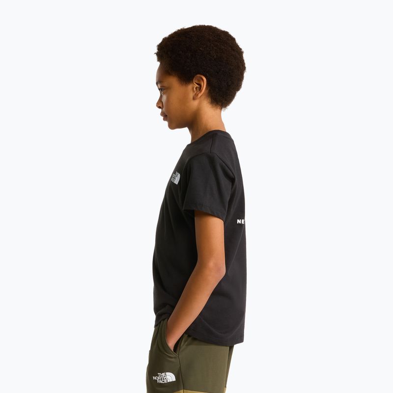 Koszulka dziecięca The North Face Box Nse tnf black 3