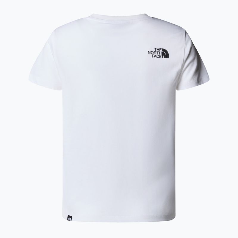Koszulka dziecięca The North Face Easy white 2