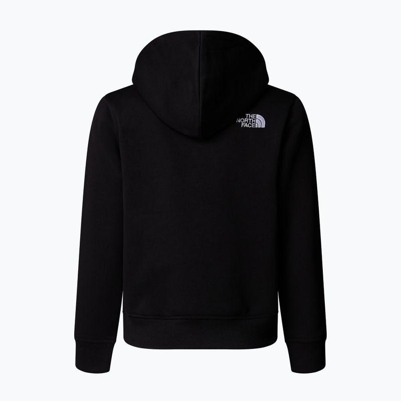 Bluza dziecięca The North Face Teen Drew Peak Pullover Hoodie black 2