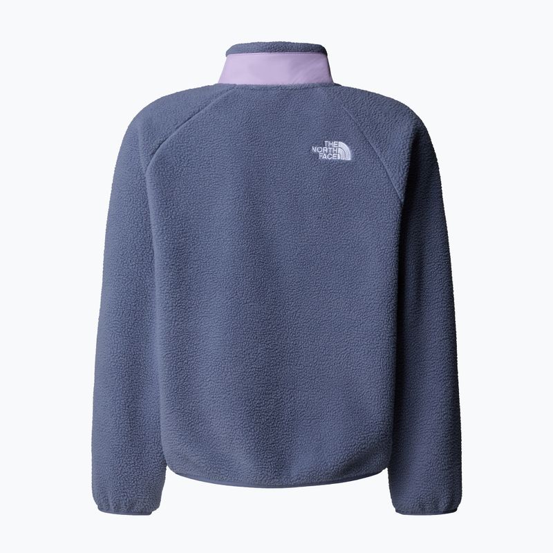 Bluza polarowa dziecięca The North Face Yumiori Full Zip twilight galaxy/lite lilac 6