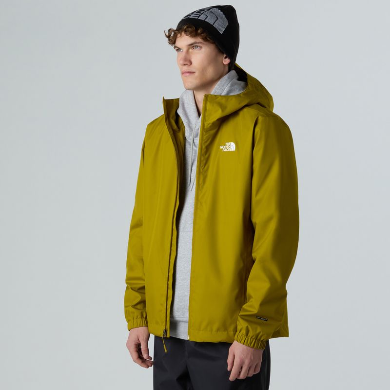 Kurtka przeciwdeszczowa męska The North Face Quest deep dijon 4