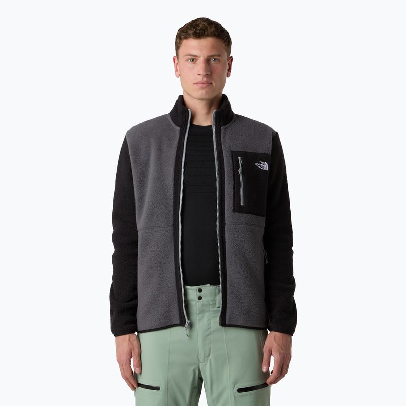 Bluza męska The North Face Yumiori Full Zip anthracite grey/black/monument grey 4