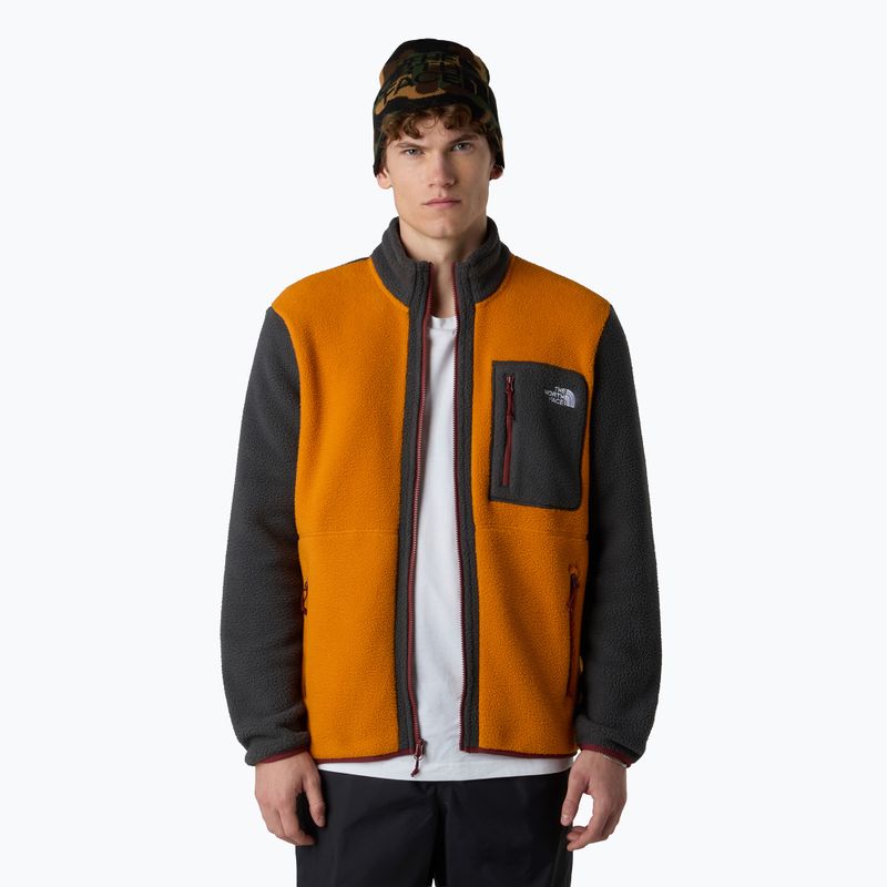 Bluza męska The North Face Yumiori Full Zip agate orange/asphalt grey 4