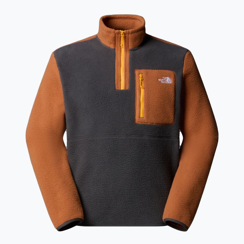 Bluza męska The North Face Yumiori 1/4 Zip asphaltgrey/burntumber/summitgold 4