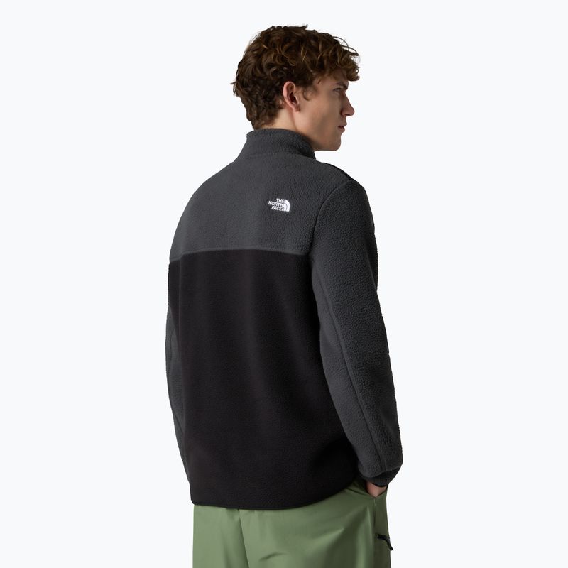 Bluza męska The North Face Yumiori 1/4 Zip black/asphalt grey/monument grey 3